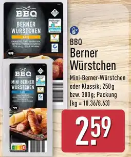 Aldi Nord BBQ Berner Würstchen Angebot