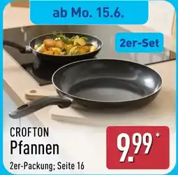Aldi Nord CROFTON Pfannen Angebot