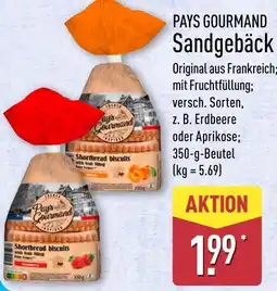 Aldi Nord PAYS GOURMAND Sandgebäck Angebot