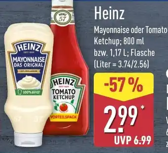 Heinz Mayonnaise oder Tomato- Ketchup