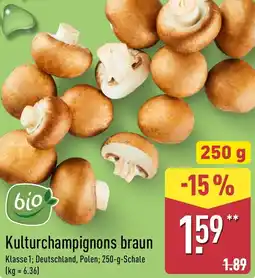 Aldi Nord Kulturchampignons braun Angebot