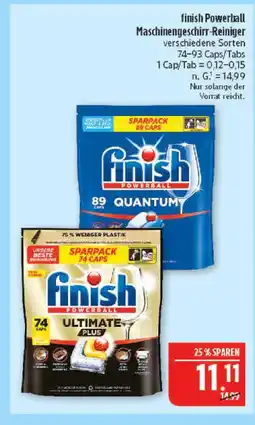 Marktkauf Finish powerball quantum sparpack 89 caps Angebot
