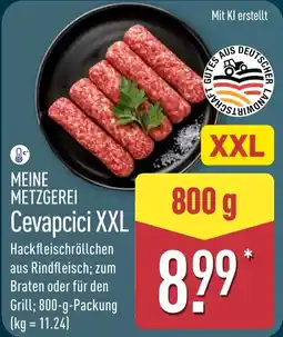 Aldi Nord MEINE METZGEREI Cevapcici XXL Angebot