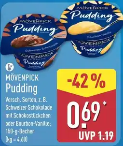 Aldi Nord MÖVENPICK Pudding Angebot