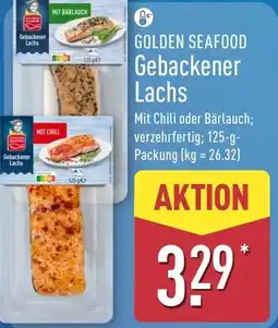 Aldi Nord GOLDEN SEAFOOD Gebackener Lachs Angebot