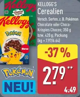 Aldi Nord KELLOGG'S Cerealien Angebot