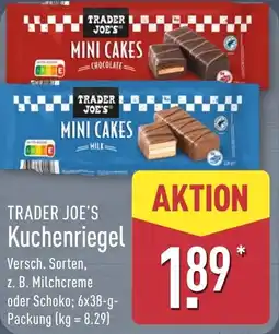 Aldi Nord TRADER JOE'S Kuchenriegel Angebot