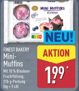 Aldi Nord FINEST BAKERY Mini- Muffins Angebot