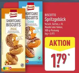 Aldi Nord BISCOTTO Spritzgebäck Angebot