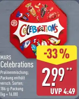 Aldi Nord MARS Celebrations Angebot