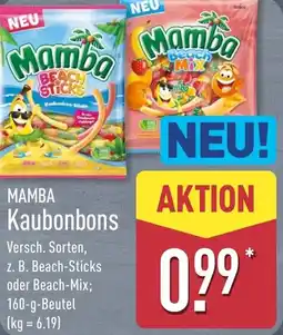 Aldi Nord MAMBA Kaubonbons Angebot
