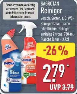 Aldi Nord SAGROTAN Reiniger Angebot