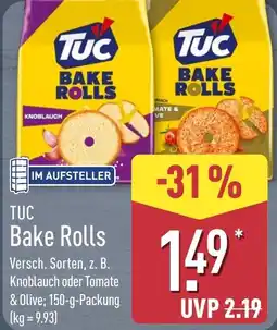Aldi Nord TUC Bake Rolls Angebot