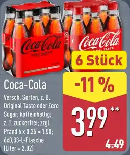 Aldi Nord Coca-Cola Angebot