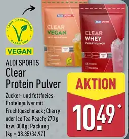 Aldi Nord ALDI SPORTS Clear Protein Pulver Angebot