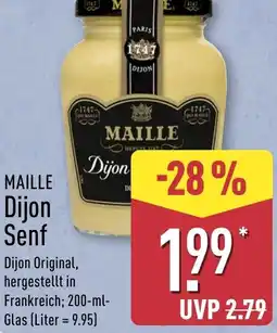 Aldi Nord MAILLE Dijon Senf Angebot