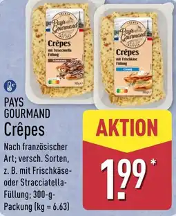 Aldi Nord PAYS GOURMAND Crêpes Angebot