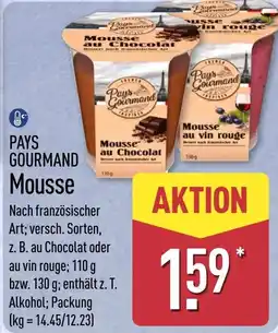 Aldi Nord PAYS GOURMAND Mousse Angebot