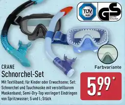 Aldi Nord CRANE Schnorchel-Set Angebot