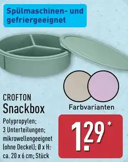 Aldi Nord CROFTON Snackbox Angebot