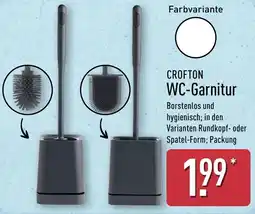 Aldi Nord CROFTON WC-Garnitur Angebot