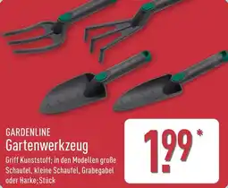 Aldi Nord GARDENLINE Gartenwerkzeug Angebot