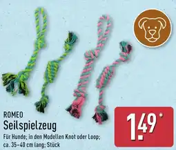 Aldi Nord ROMEO Seilspielzeug Angebot
