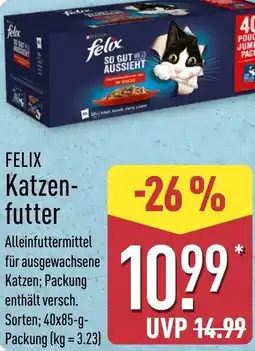 Aldi Nord FELIX Katzenfutter Angebot
