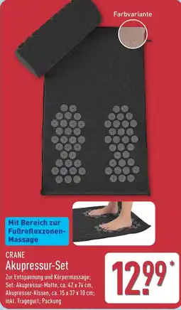 Aldi Nord CRANE Akupressur-Set Angebot