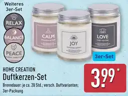 Aldi Nord HOME CREATION Duftkerzen-Set Angebot