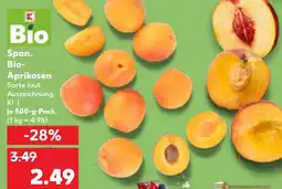 Kaufland Bio Span. Bio- Aprikosen Angebot