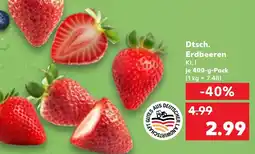 Kaufland Dtsch. Erdbeeren Angebot