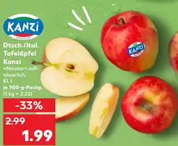 Kaufland KANZI Dtsch./ital. Tafeläpfel Kanzi Angebot