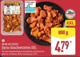 Aldi Nord MEINE METZGEREI Gyros-Geschnetzeltes XXL Angebot
