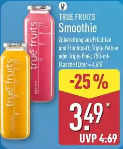 Aldi Nord TRUE FRUITS Smoothie Angebot