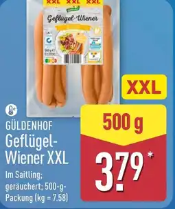 Aldi Nord GÜLDENHOF Geflügel- Wiener XXL Angebot