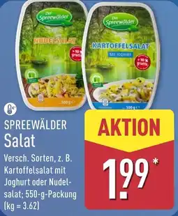 Aldi Nord SPREEWÄLDER Salat Angebot