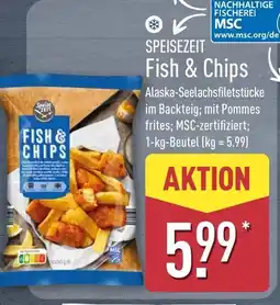 Aldi Nord SPEISEZEIT Fish & Chips Angebot