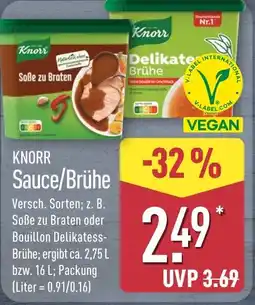 Aldi Nord KNORR Sauce/Brühe Angebot