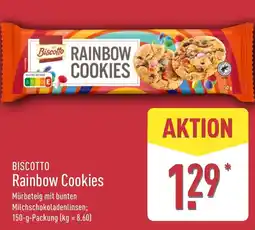 Aldi Nord BISCOTTO Rainbow Cookies Angebot