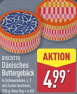Aldi Nord BISCOTTO Dänisches Buttergebäck Angebot