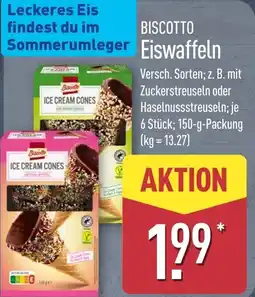 Aldi Nord BISCOTTO Eiswaffeln Angebot
