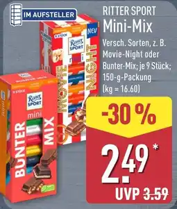 Aldi Nord RITTER SPORT Mini-Mix Angebot