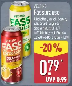 Aldi Nord VELTINS Fassbrause Angebot