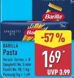 Aldi Nord BARILLA Pasta Angebot