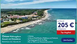 Aldi Nord Ostsee Kühlungsborn Auszeit mit Ostseebrise Angebot