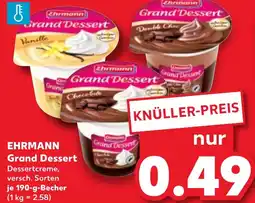 Kaufland EHRMANN Grand Dessert Angebot