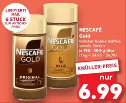Kaufland NESCAFÉ Gold Angebot