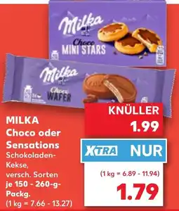 Kaufland MILKA Choco oder Sensations Angebot