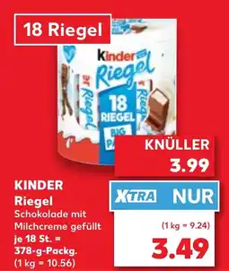 Kaufland KINDER Riegel Angebot